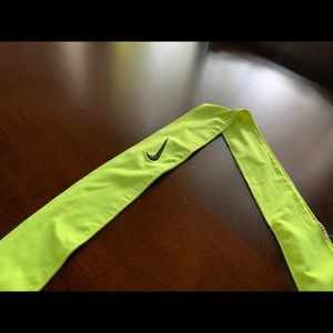 Nike Tie Headband -Volt Color